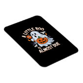 Magnet Flexible Little Boo est presque due Cute Halloween Grossess (Côté Droit)