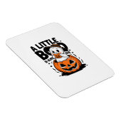 Magnet Flexible Little Boo est presque due Cute Halloween Grossess (Côté Droit)