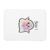 Magnet Flexible Little Boo est un mème drôle et effronté (Horizontal)