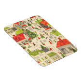 Magnet Flexible Little Christmas Village (Côté Droit)