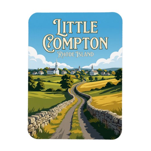 Magnet Flexible Little Compton, Rhode Island (Vertical)