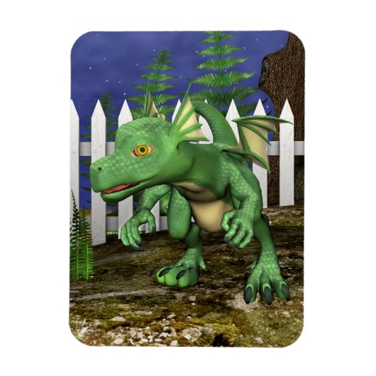 Magnet Flexible Little Dragon (Vertical)