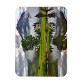 Magnet Flexible Little House à Mist sur le lac (Vertical)
