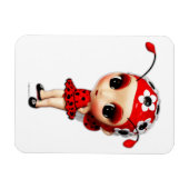 Magnet Flexible Little Miss Ladybug (Horizontal)