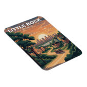 Magnet Flexible Little Rock Arkansas (Côté Droit)