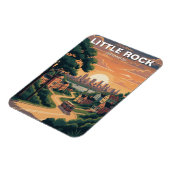 Magnet Flexible Little Rock Arkansas (Côté Gauche)
