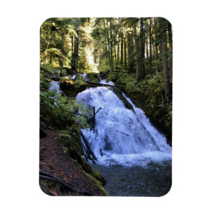 Magnet Flexible Little Zigzag Falls, Oregon
