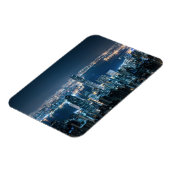 Magnet Flexible Littoral | Île de Hong Kong, Asie (Côté Gauche)