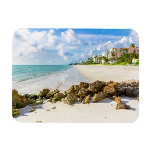 Magnet Flexible Littoral | Naples Pier, sud-ouest de la Floride (Horizontal)