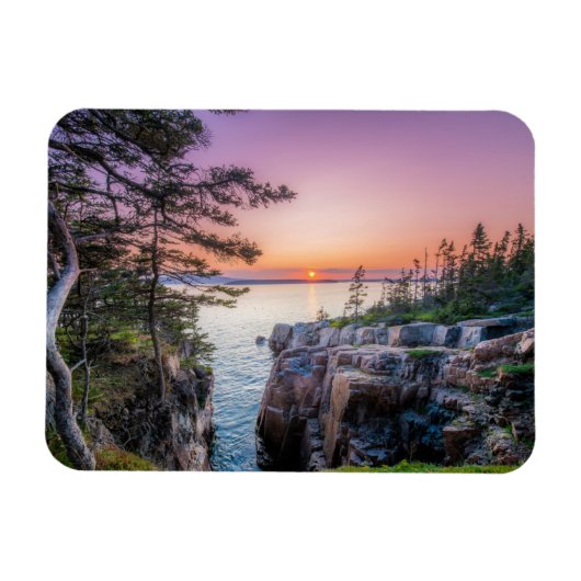 Magnet Flexible Littoral | Parc national Ravens Nest Acadia Maine (Horizontal)