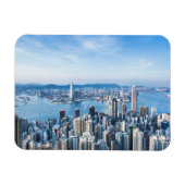 Magnet Flexible Littoral | Tsim Sha Tsu, île de Hong Kong, Asie (Horizontal)