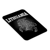 Magnet Flexible Lituanie Armoiries (Côté Droit)