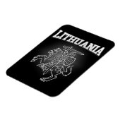 Magnet Flexible Lituanie Armoiries (Côté Gauche)