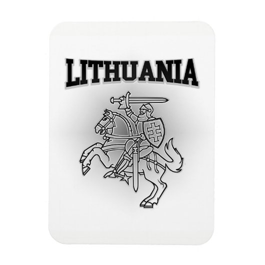Magnet Flexible Lituanie Armoiries (Vertical)