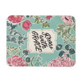 Magnet Flexible Live in Bloom | Grow with Grace (Horizontal)