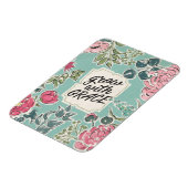 Magnet Flexible Live in Bloom | Grow with Grace (Côté Gauche)