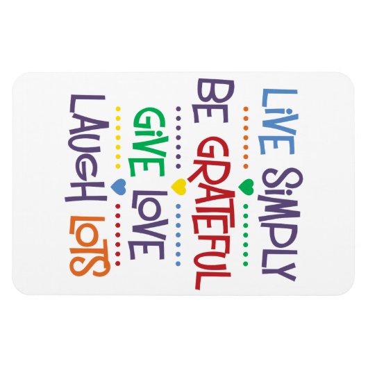 Magnet Flexible Live Simplement (Horizontal)