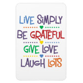 Magnet Flexible Live Simplement (Vertical)