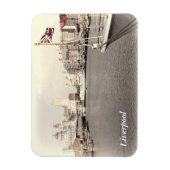 Magnet Flexible Liverpool sur les quais (Vertical)