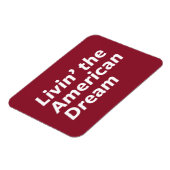 Magnet Flexible Livin' le rêve américain (Côté Gauche)