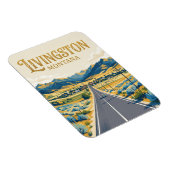 Magnet Flexible Livingston États-Unis (Côté Droit)