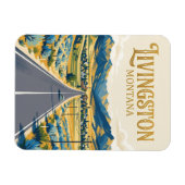 Magnet Flexible Livingston États-Unis (Horizontal)