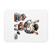 Magnet Flexible Livres de lecture Zèbre. (Horizontal)
