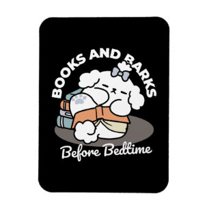 Magnet Flexible Livres et écorces - Conception de lecture de chien