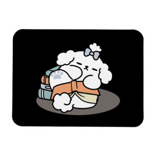 Magnet Flexible Livres et écorces - Conception de lecture de chien