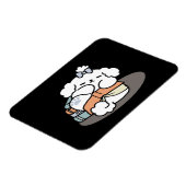 Magnet Flexible Livres et écorces - Conception de lecture de chien (Côté Gauche)