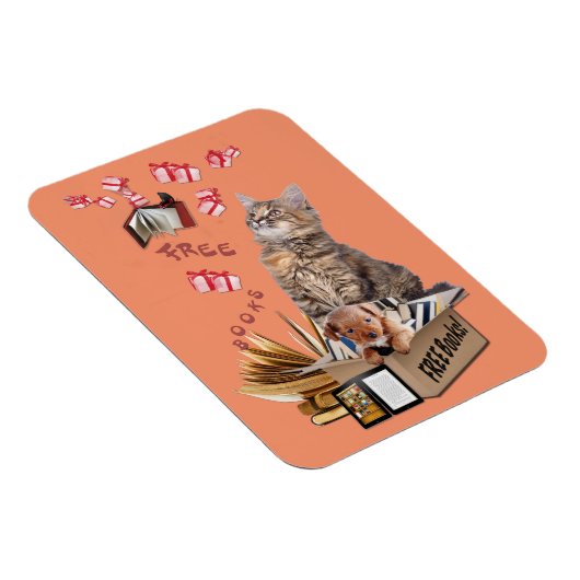 Magnet Flexible Livres gratuits (Côté Droit)