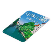 Magnet Flexible Ljubljana, perle de la Slovénie (Côté Gauche)