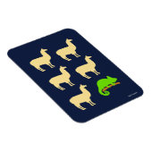 Magnet Flexible Llama Llama Llama Llama Chameleon (Côté Droit)