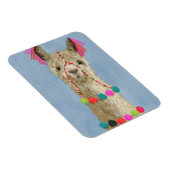 Magnet Flexible Llama ornée - Beige (Côté Droit)