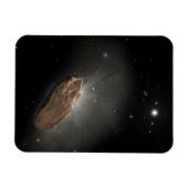 Magnet Flexible L'objet interstellaire Wayward Oumuamua. (Horizontal)