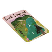 Magnet Flexible Loch Lamond Écosse (Côté Droit)