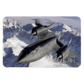 Magnet Flexible Lockheed SR-71B Blackbird (Horizontal)