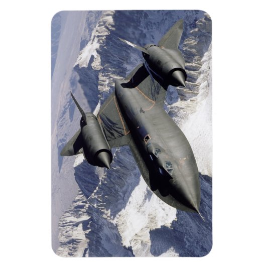 Magnet Flexible Lockheed SR-71B Blackbird (Vertical)