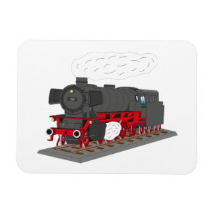 Magnet Flexible Locomotive à vapeur