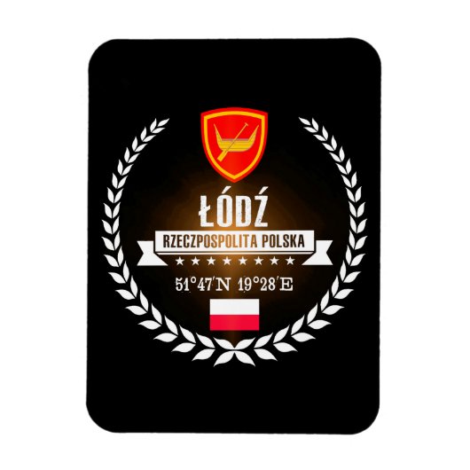 Magnet Flexible Łódz (Vertical)