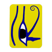 Magnet Flexible L'oeil de Horus (Vertical)