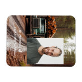 Magnet Flexible Log Haul Driver  Memorial Keepsake  (Horizontal)