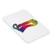 Magnet Flexible logo arc-en-ciel d'Allemagne (Côté Droit)