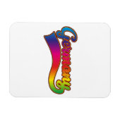 Magnet Flexible logo arc-en-ciel d'Allemagne (Horizontal)