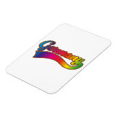 Magnet Flexible logo arc-en-ciel d'Allemagne (Côté Gauche)