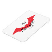 Magnet Flexible Logo Batman manuscrit de chaume (Côté Gauche)