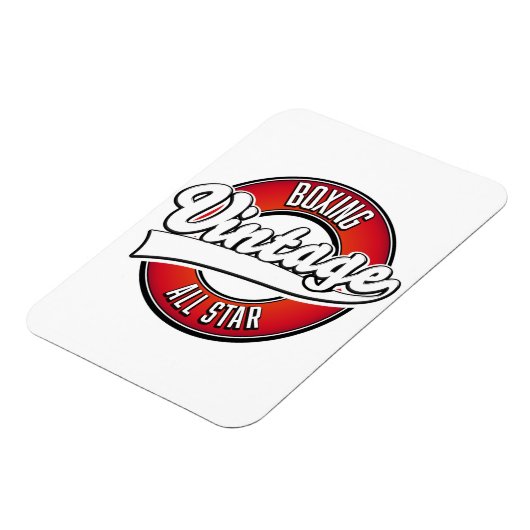 Magnet Flexible Logo Boxe Vintage All star (Côté Gauche)