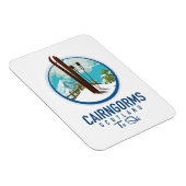 Magnet Flexible Logo Cairngorms Écosse (Côté Droit)