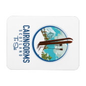 Magnet Flexible Logo Cairngorms Écosse (Horizontal)