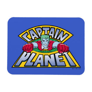 Magnet Flexible Logo Captain Planet